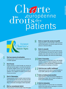 Charte européenne des droits des patients