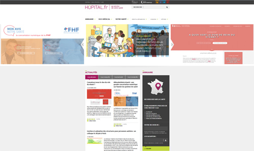 site de la FHF Hopital.fr